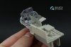 Quinta Studio QDS+32252 F-15C PAD-upgraded 3D-Printed & coloured Interior on decal paper (Tamiya) (Small version) (with 3D-printed resin parts) 1/32